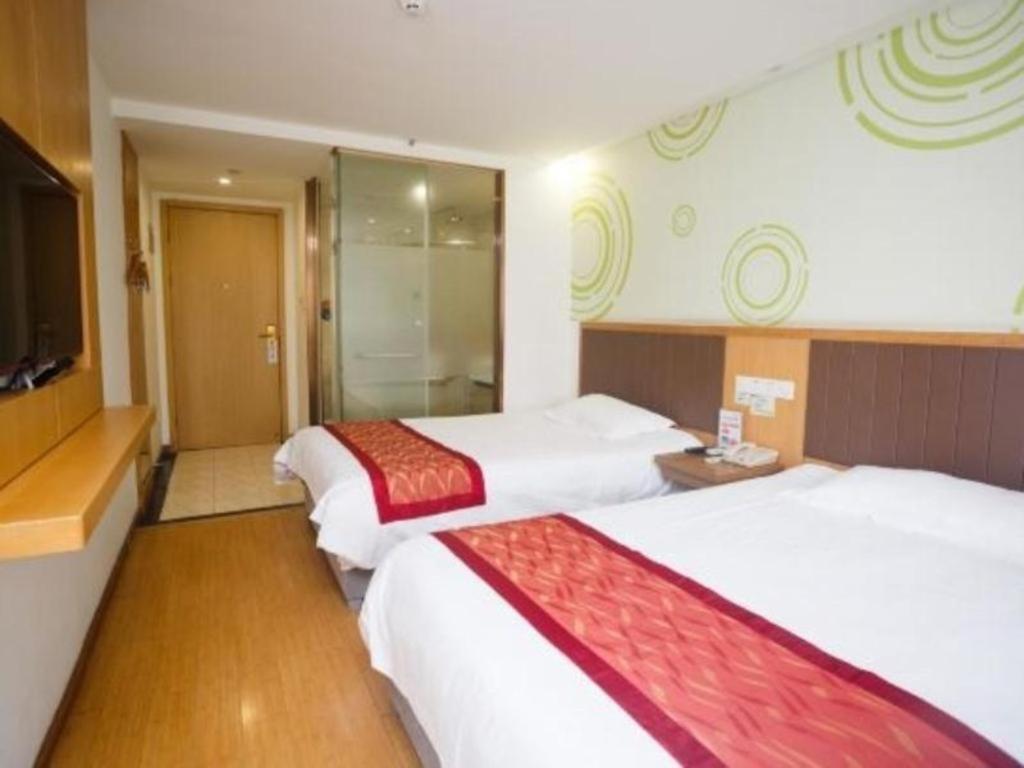 Greentree Inn Zhejiang Ningbo South Railway Station Express Hotel Екстер'єр фото